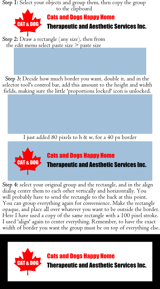 creating a borderanswer.png