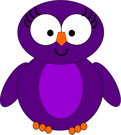 girly owl colored purple.png